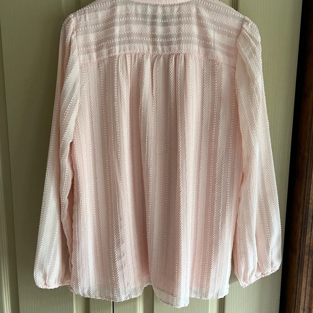 Loft button down blouse, size L - Picture 2 of 3